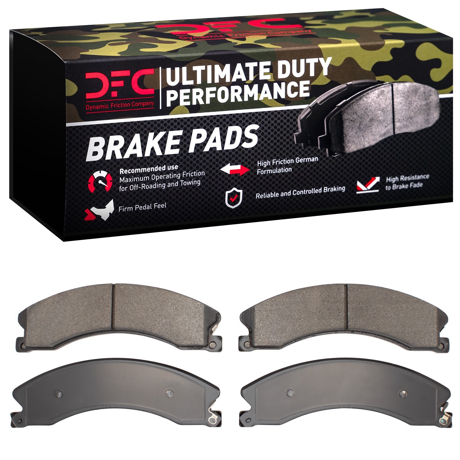 DYN 1400-1565-00 DFC Ultimate Duty Performance Brake Pads - Image 2