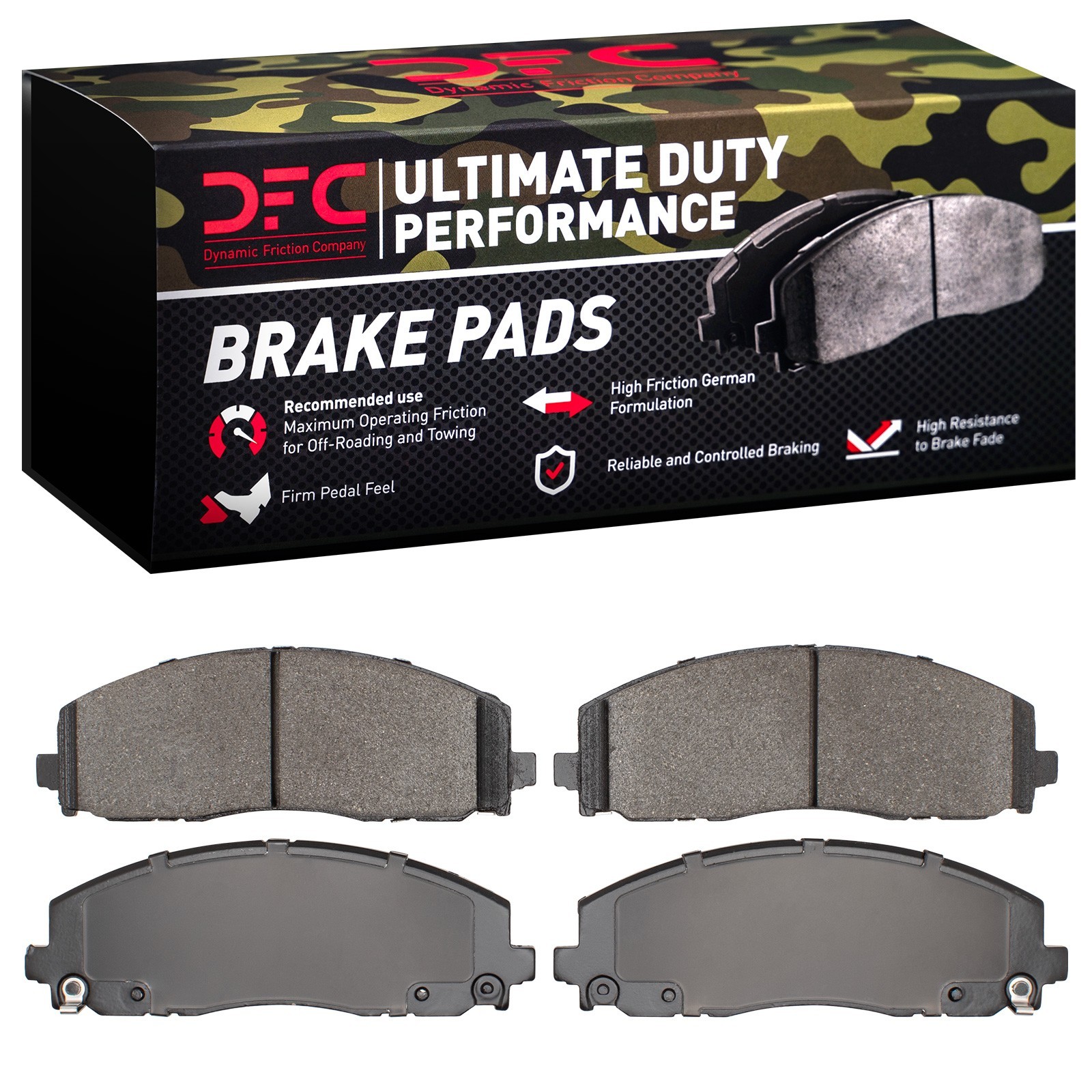 DYN 1400-1589-00 DFC Ultimate Duty Performance Brake Pads - Image 2