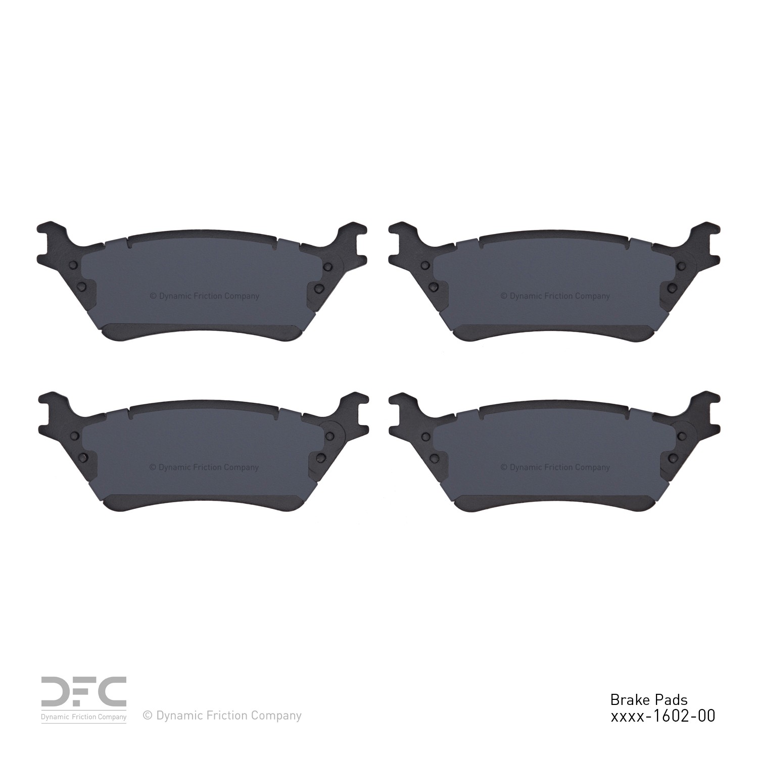 DYN 1400-1602-00 DFC Ultimate Duty Performance Brake Pads