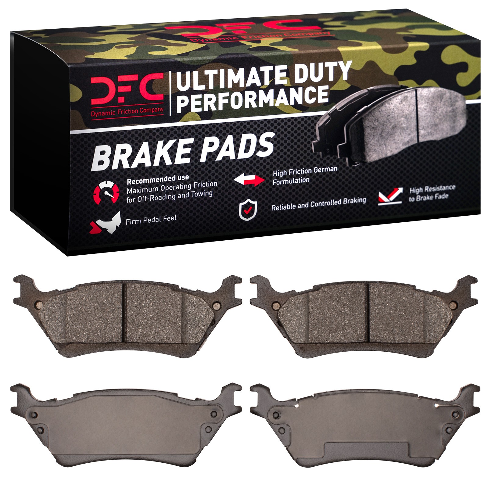 DYN 1400-1602-00 DFC Ultimate Duty Performance Brake Pads - Image 3