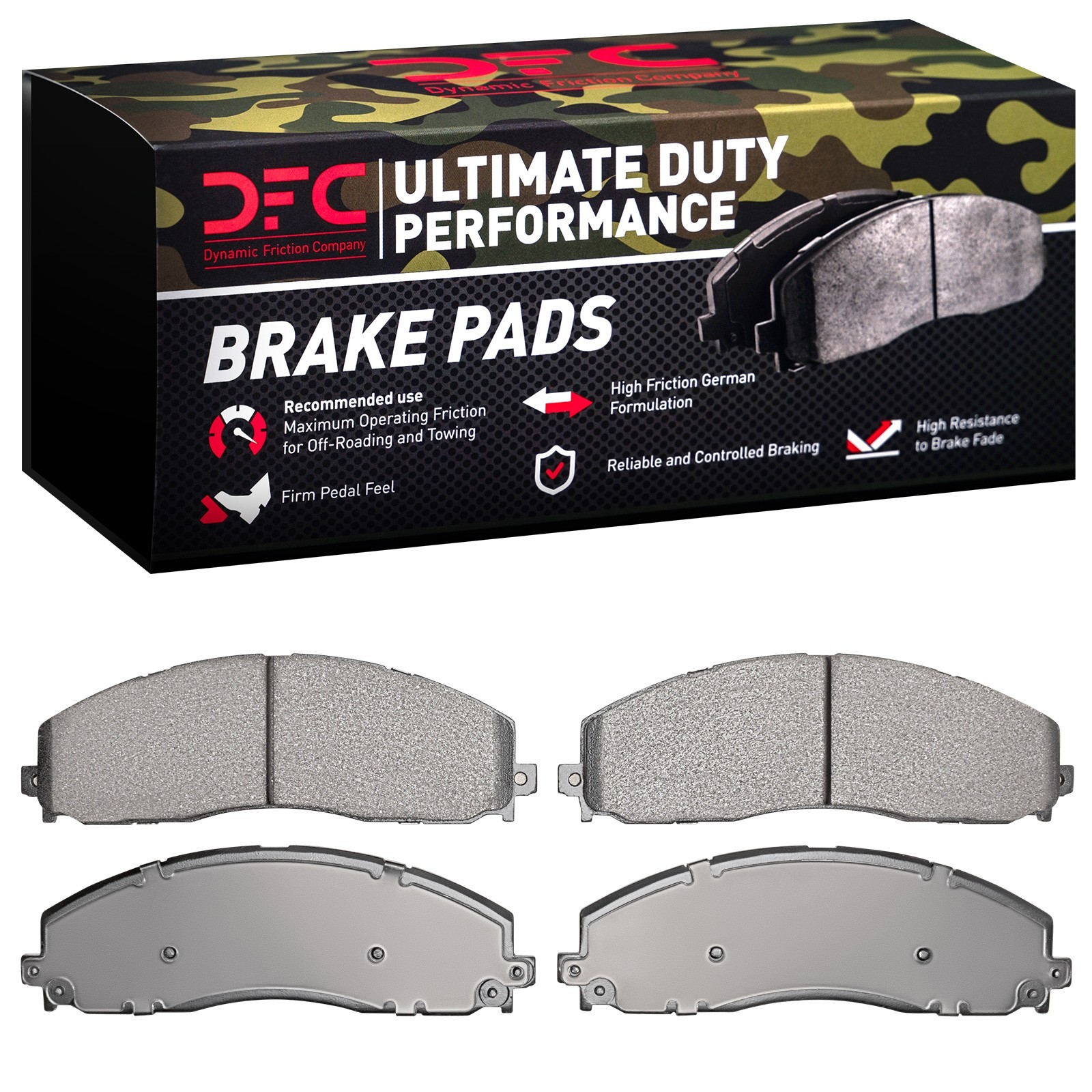 DYN 1400-1680-00 DFC Ultimate Duty Performance Brake Pads - Image 2