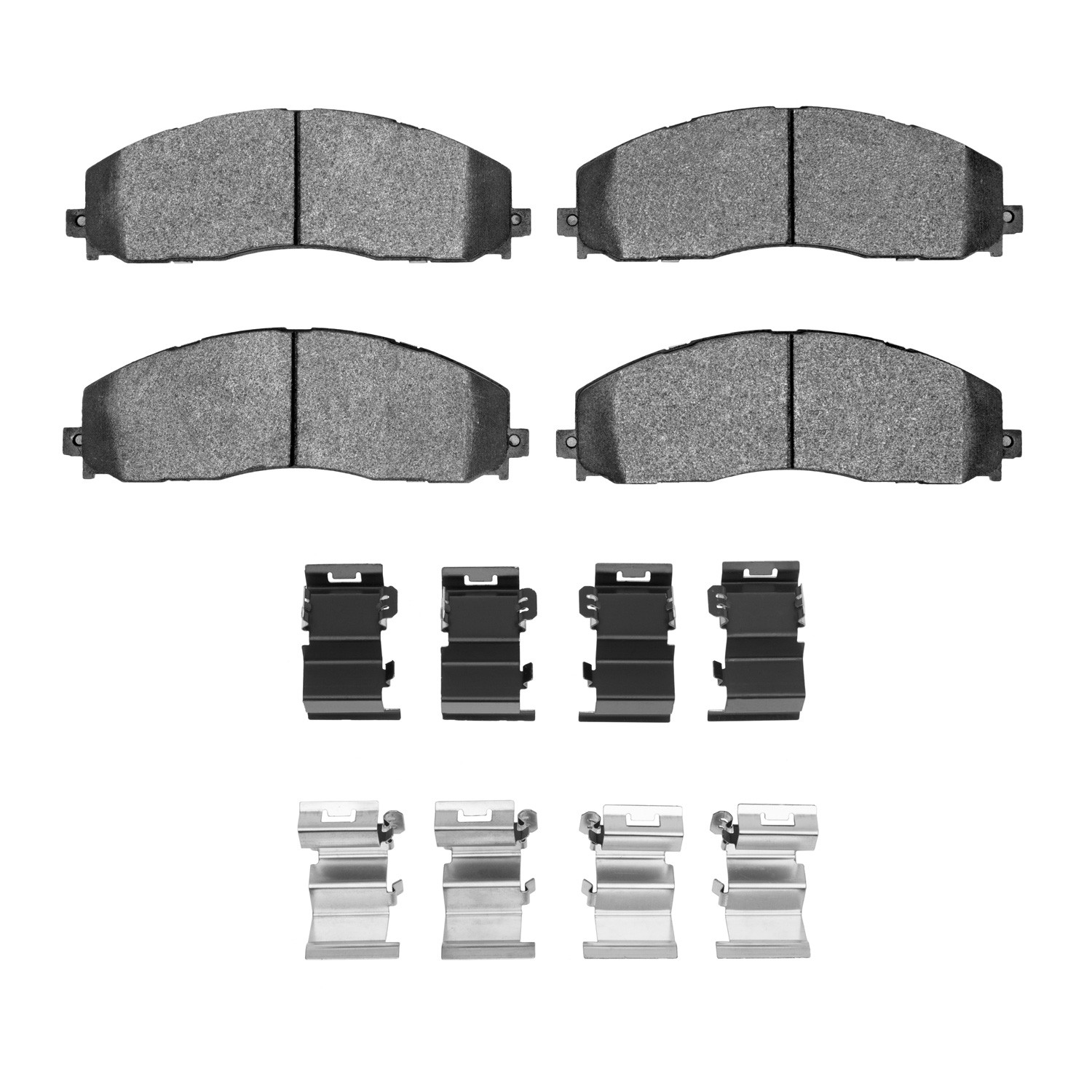 DYN 1400-1680-01 DFC Ultimate Duty Performance Brake Pads and Hardware Kit