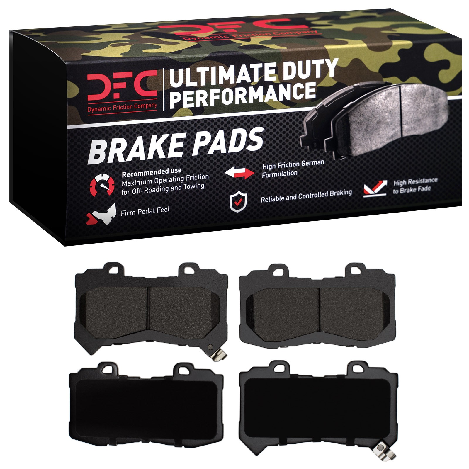 DYN 1400-1802-00 DFC Ultimate Duty Performance Brake Pads - Image 2