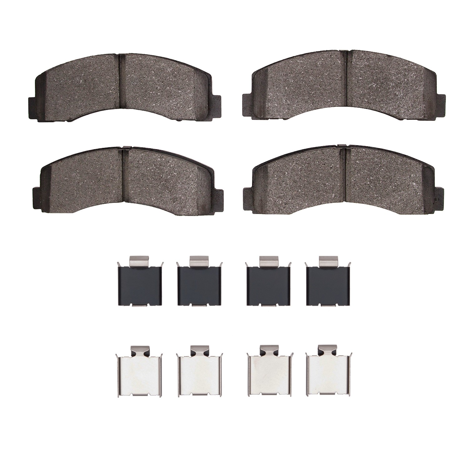 DYN 1400-2087-01 DFC Ultimate Duty Performance Brake Pads and Hardware Kit