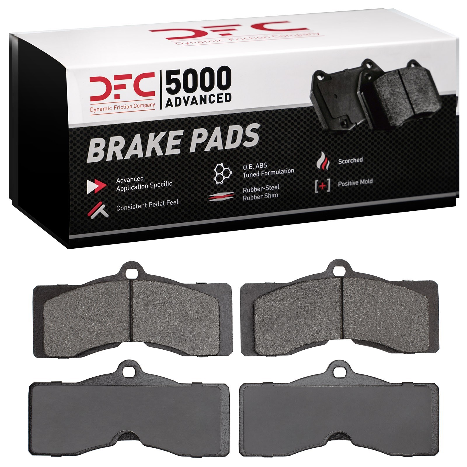 DYN 1551-0008-00 DFC 5000 Advanced Brake Pads - Semi Metallic - Image 2