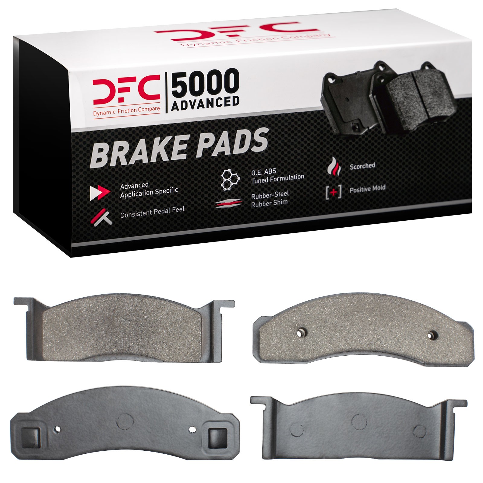 DYN 1551-0034-00 DFC 5000 Advanced Brake Pads - Semi Metallic - Image 2