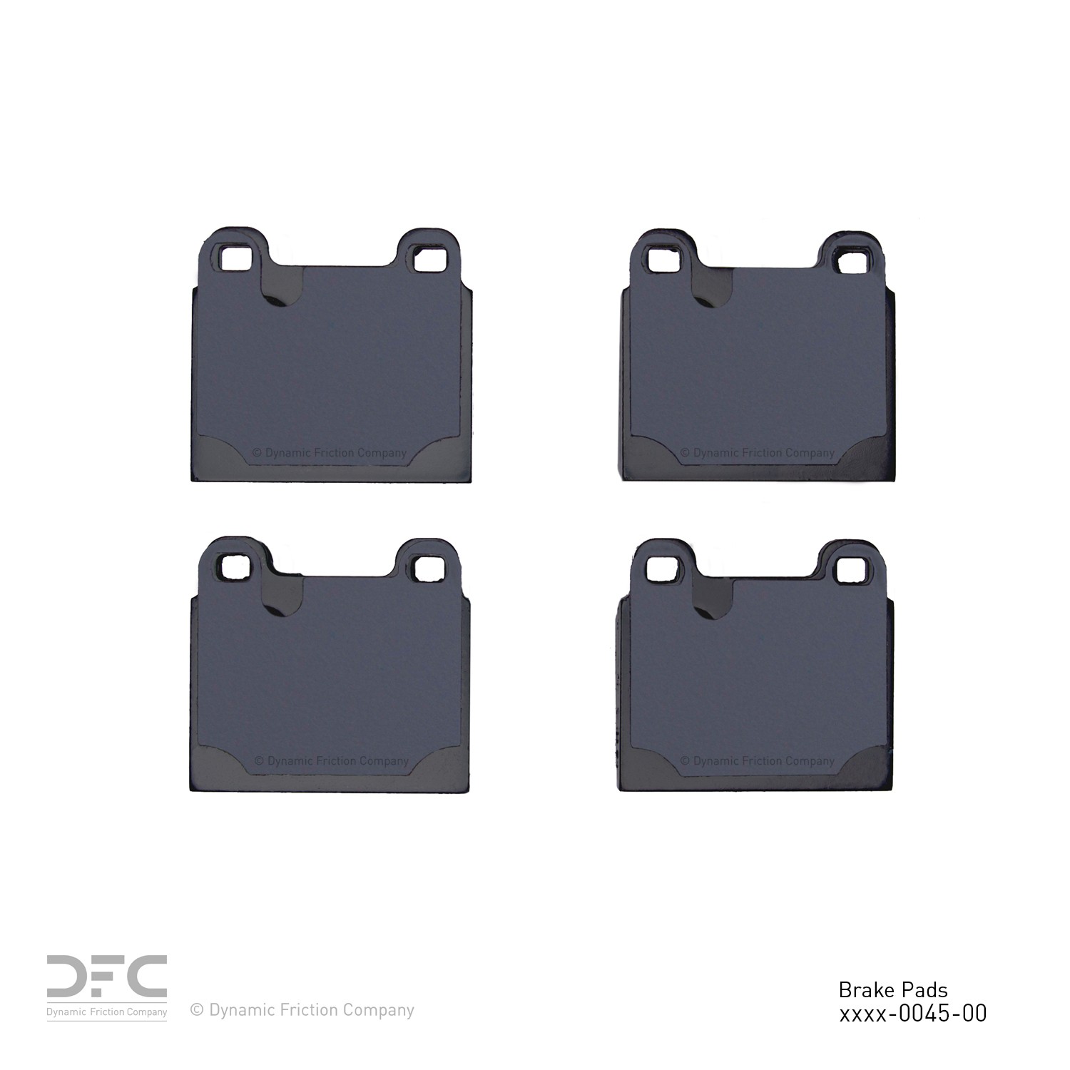 DYN 1551-0045-00 DFC 5000 Advanced Brake Pads - Low Metallic