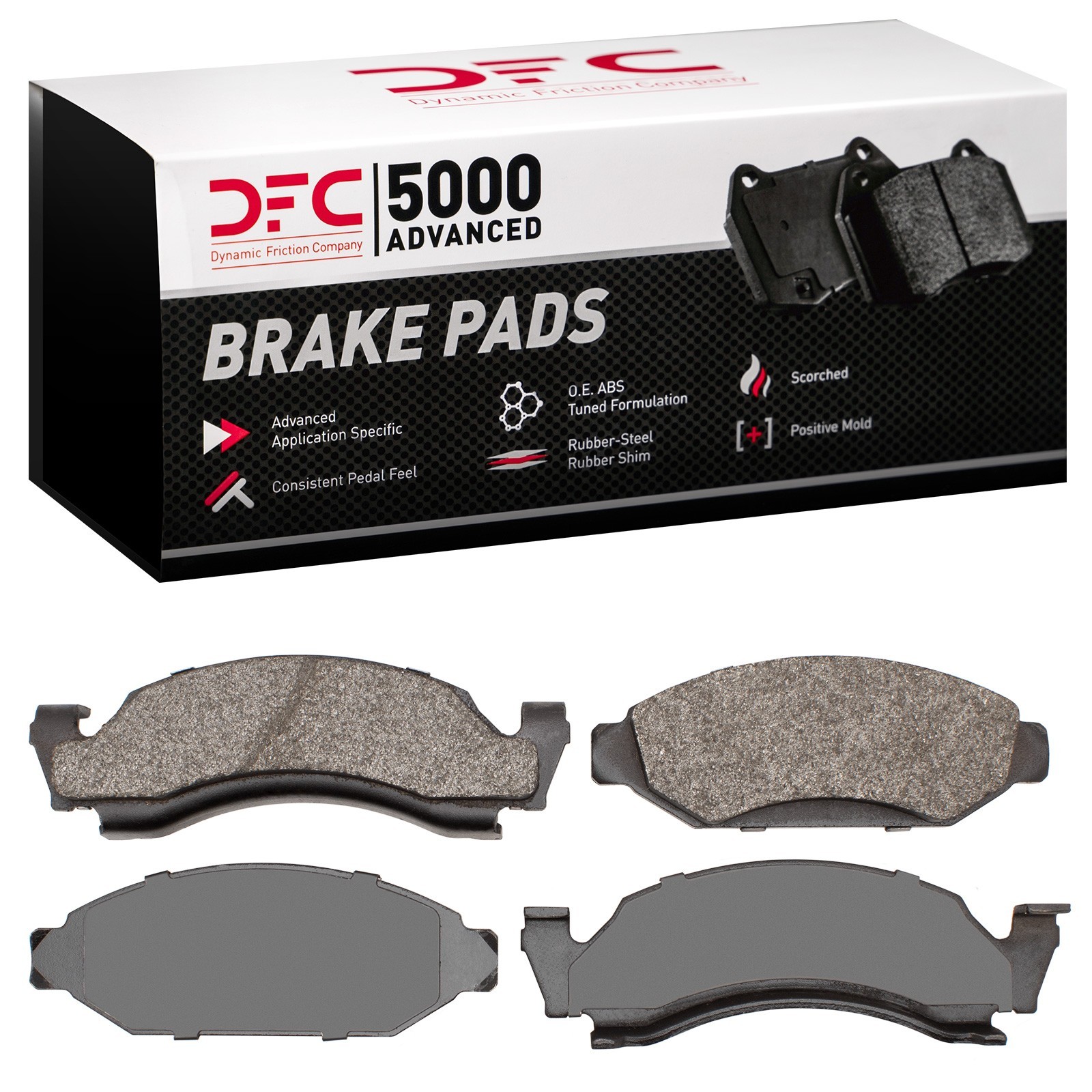 DYN 1551-0050-00 DFC 5000 Advanced Brake Pads - Semi Metallic - Image 2