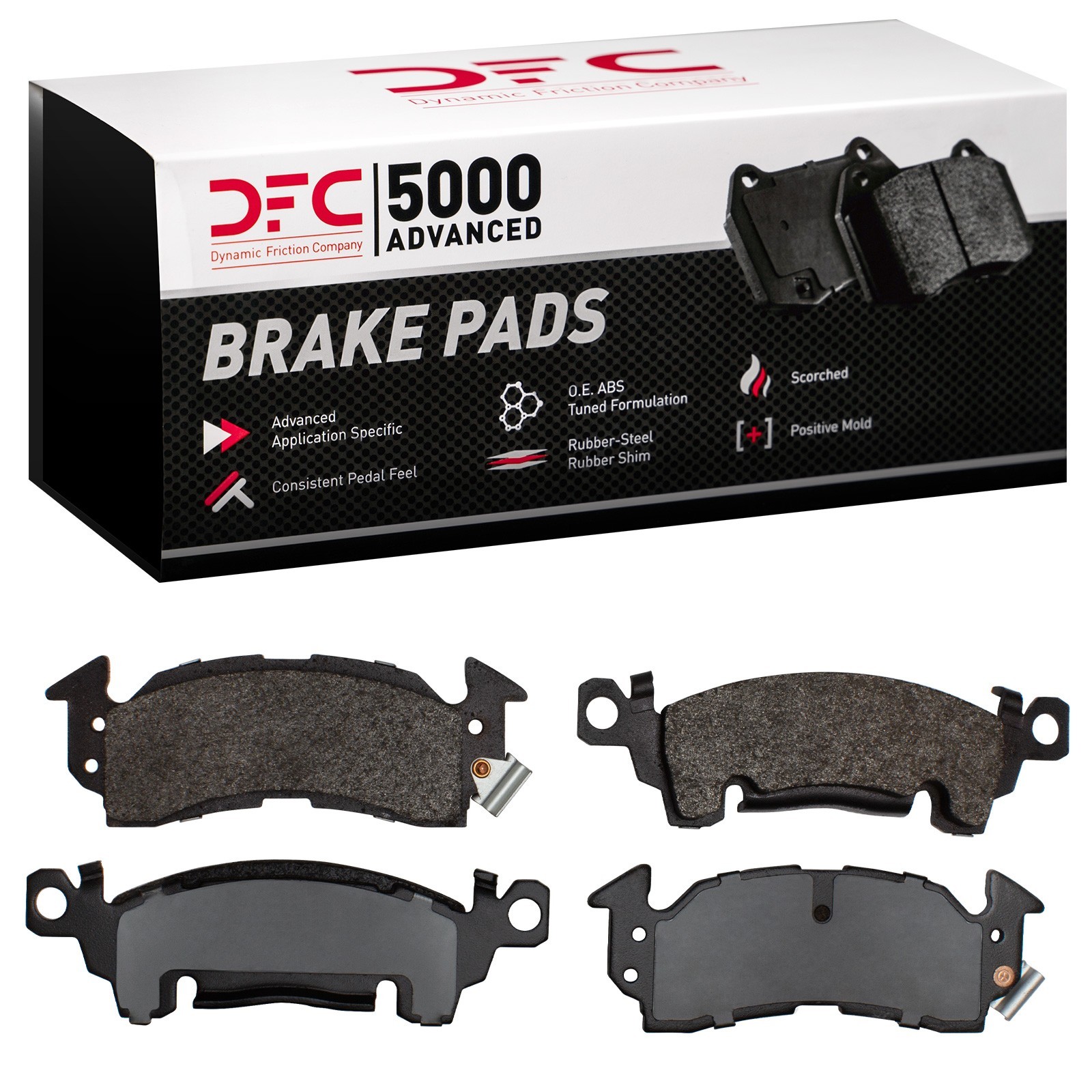 DYN-1551-0052-00 DFC 5000 Advanced Brake Pads - Semi Metallic - Image 2