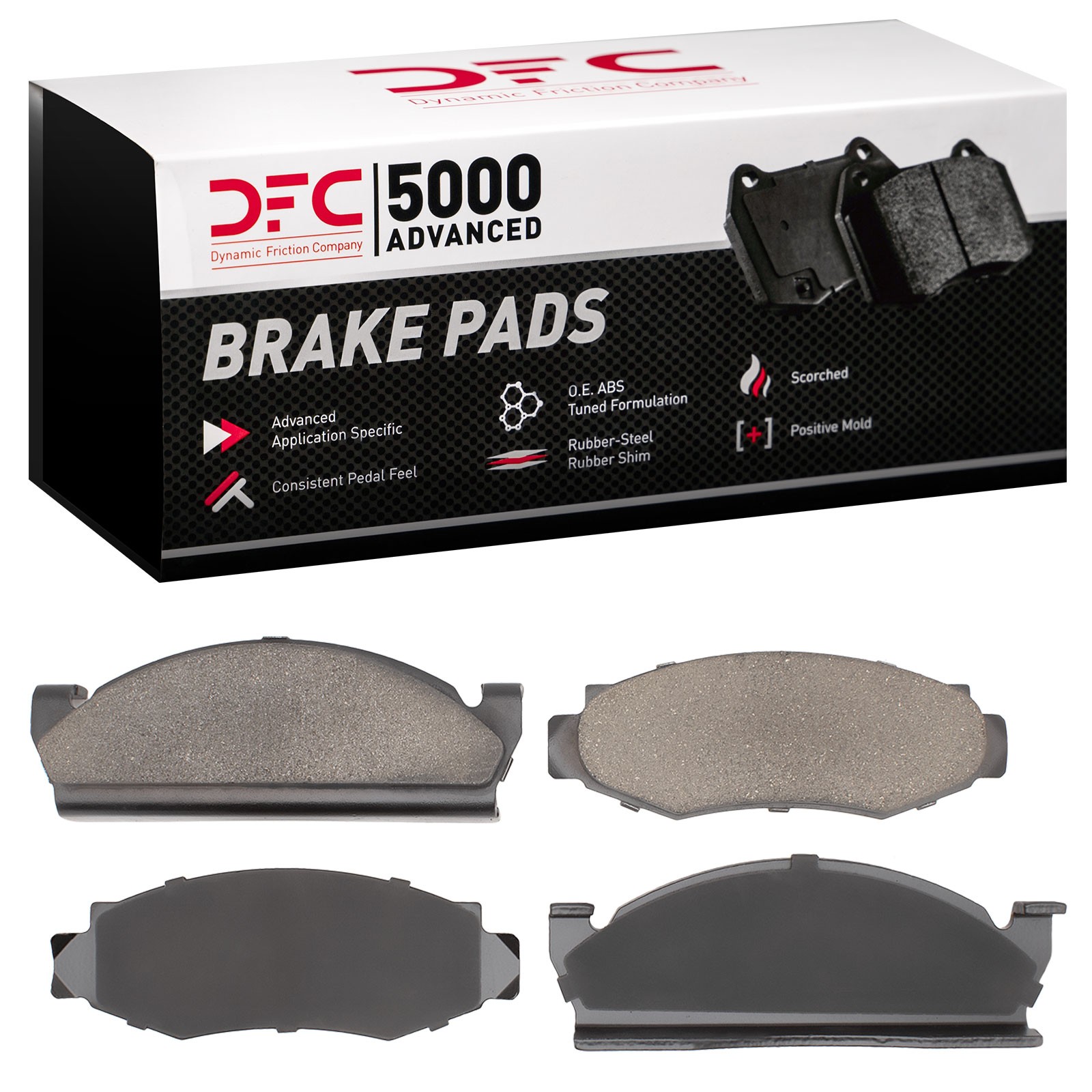 DYN 1551-0091-00 DFC 5000 Advanced Brake Pads - Semi Metallic - Image 2