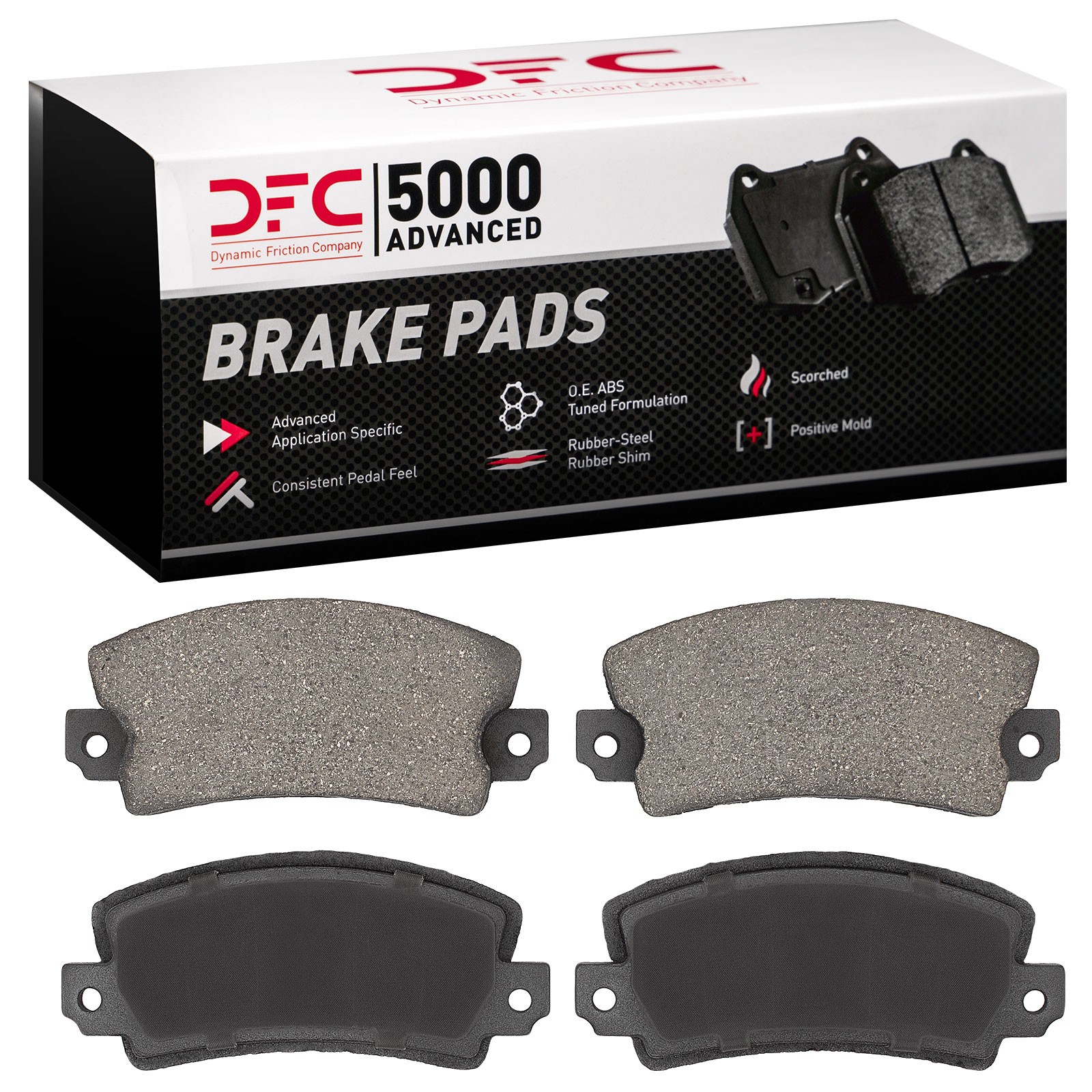 DYN 1551-0097-00 DFC 5000 Advanced Brake Pads - Semi Metallic - Image 2