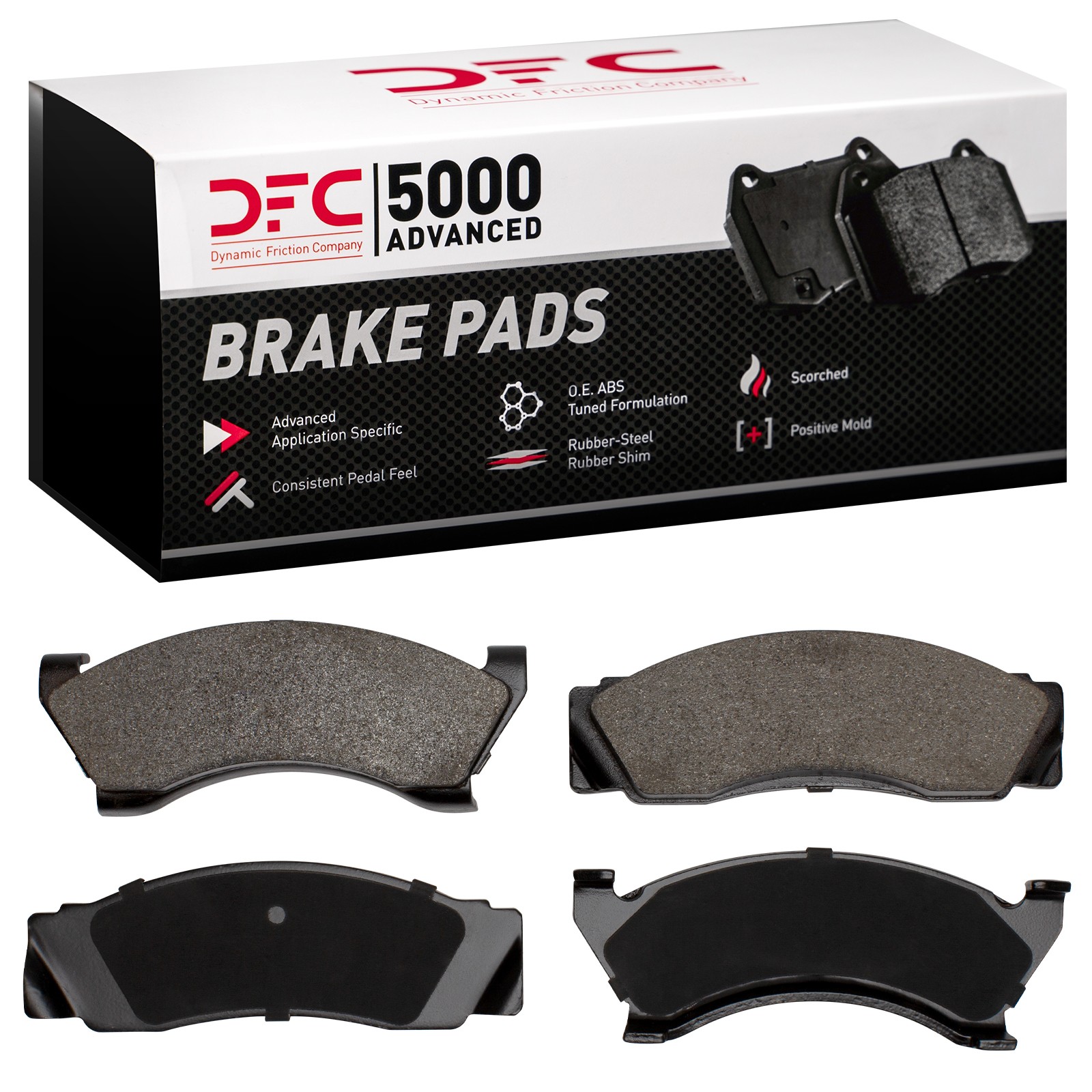 DYN 1551-0102-00 DFC 5000 Advanced Brake Pads - Semi Metallic - Image 2