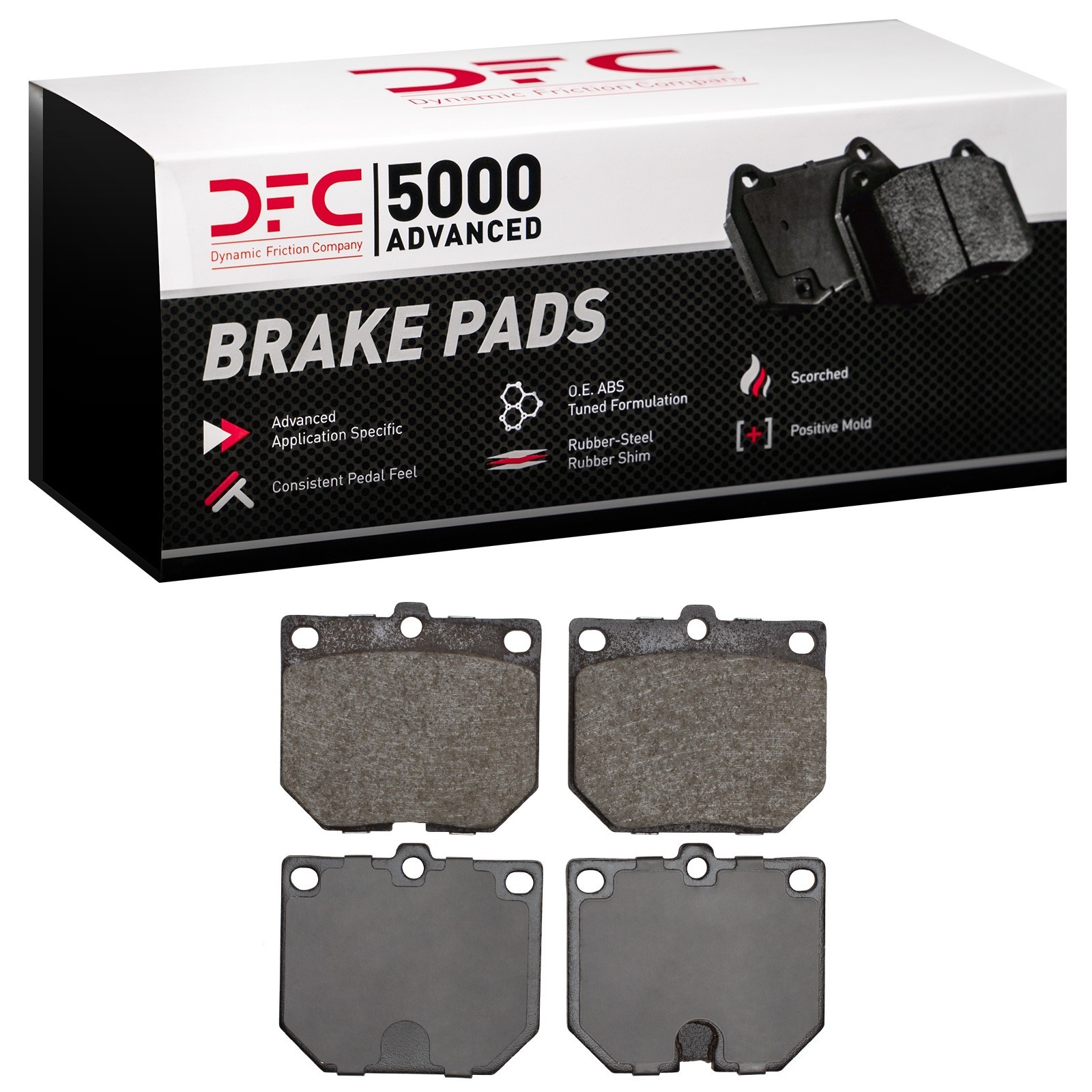 DYN-1551-0114-00 DFC 5000 Advanced Brake Pads - Ceramic - Image 2