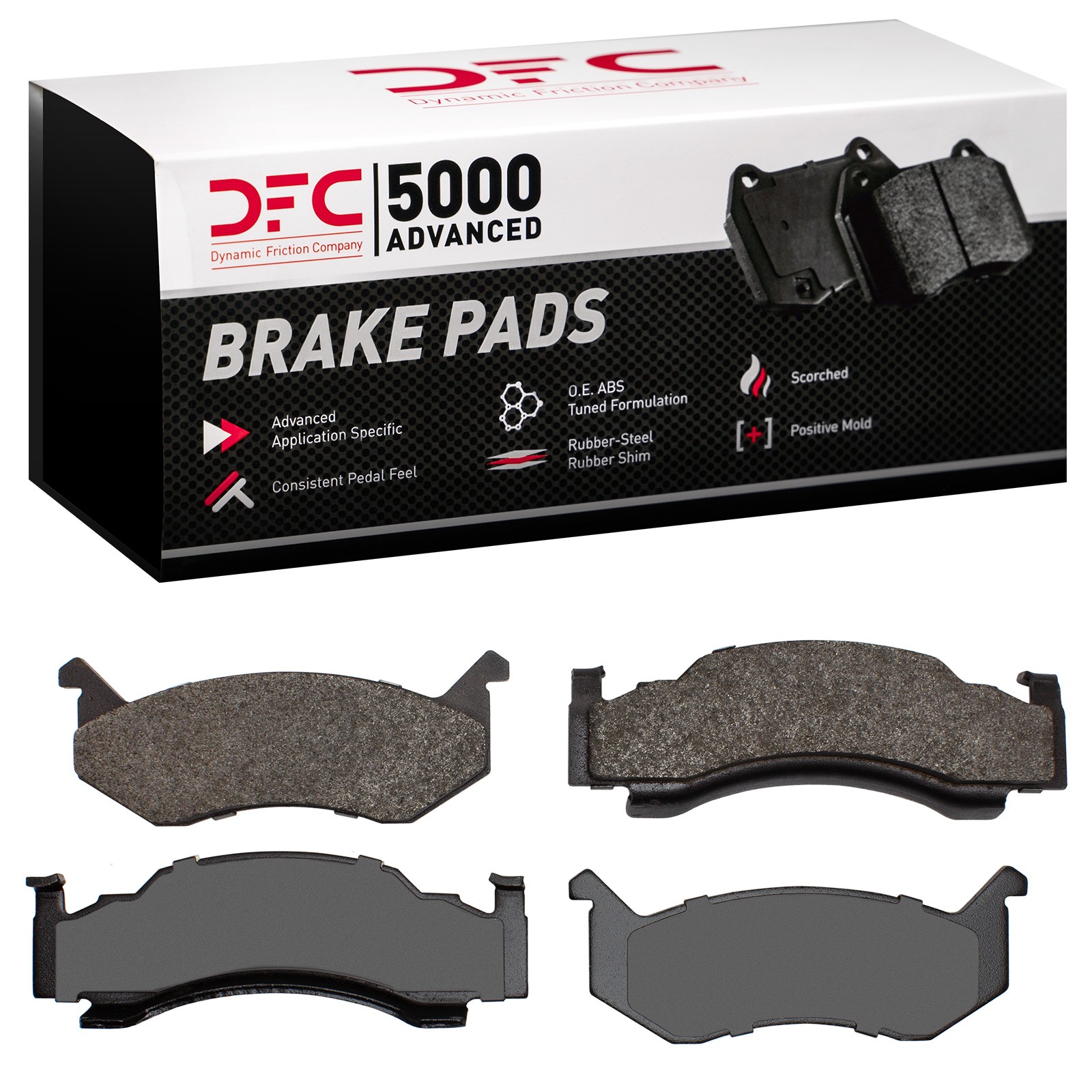 DYN-1551-0123-00 DFC 5000 Advanced Brake Pads - Semi Metallic - Image 2