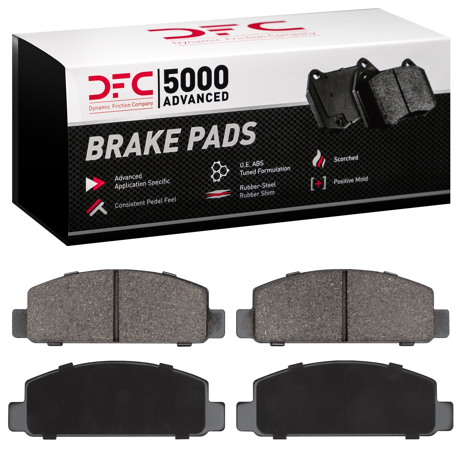 DYN 1551-0131-00 DFC 5000 Advanced Brake Pads - Semi Metallic - Image 2
