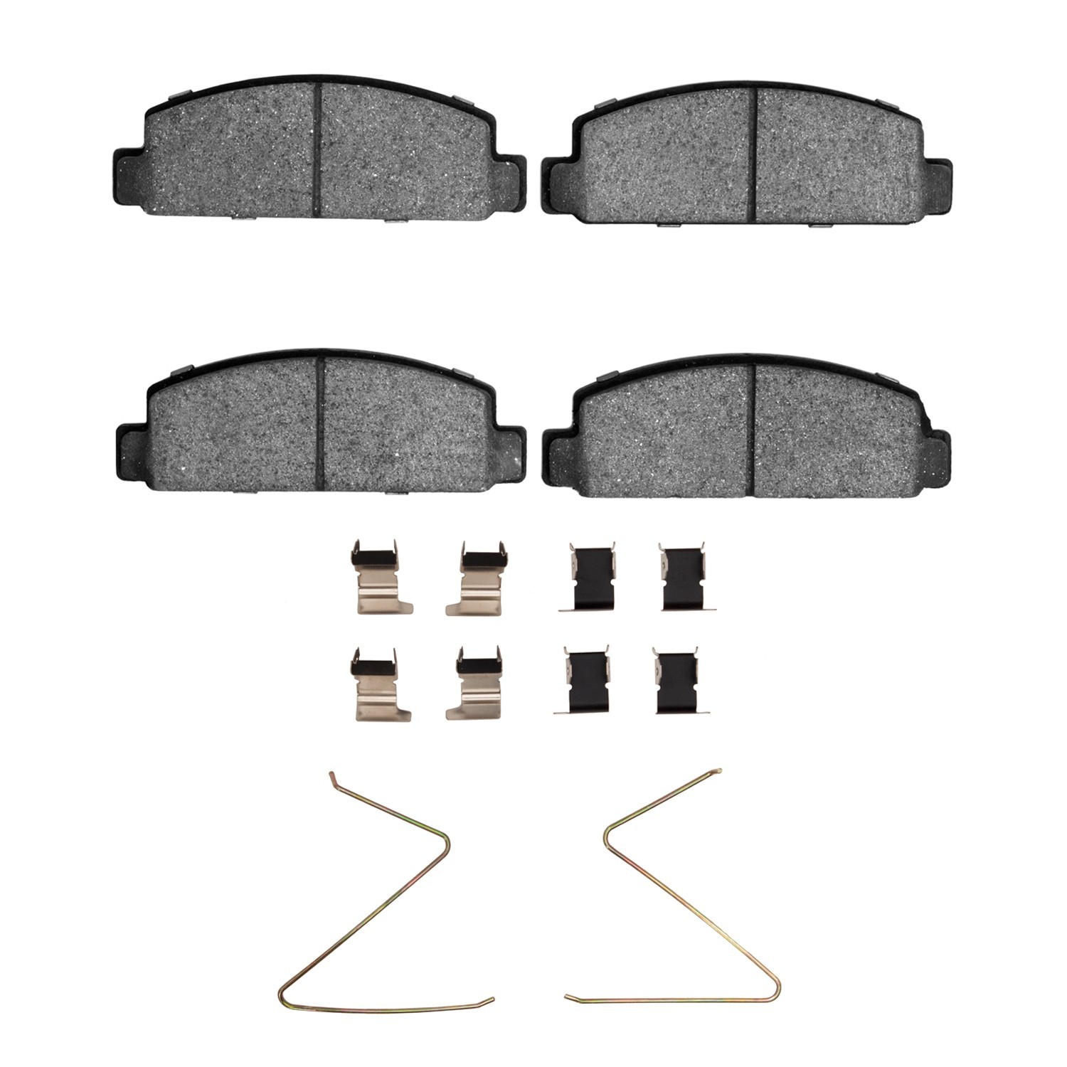 DYN 1551-0131-01 DFC 5000 Advanced Pads - Semi-Metallic and Hardware Kit