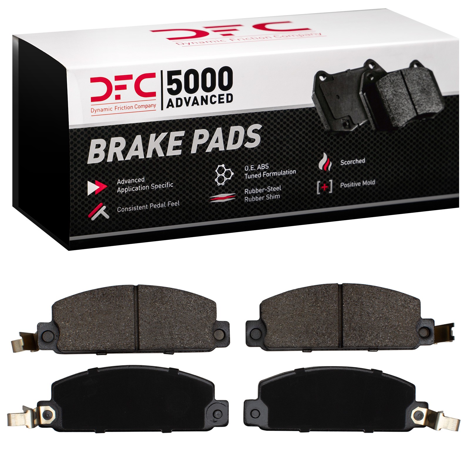 DYN 1551-0134-00 DFC 5000 Advanced Brake Pads - Semi Metallic - Image 3
