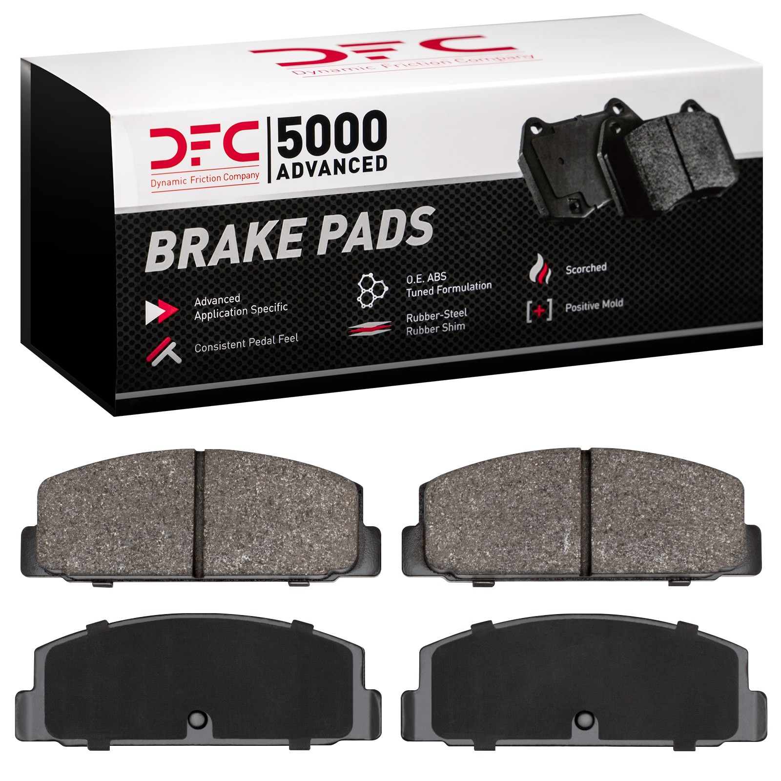 DYN 1551-0144-00 DFC 5000 Advanced Brake Pads - Semi Metallic - Image 2