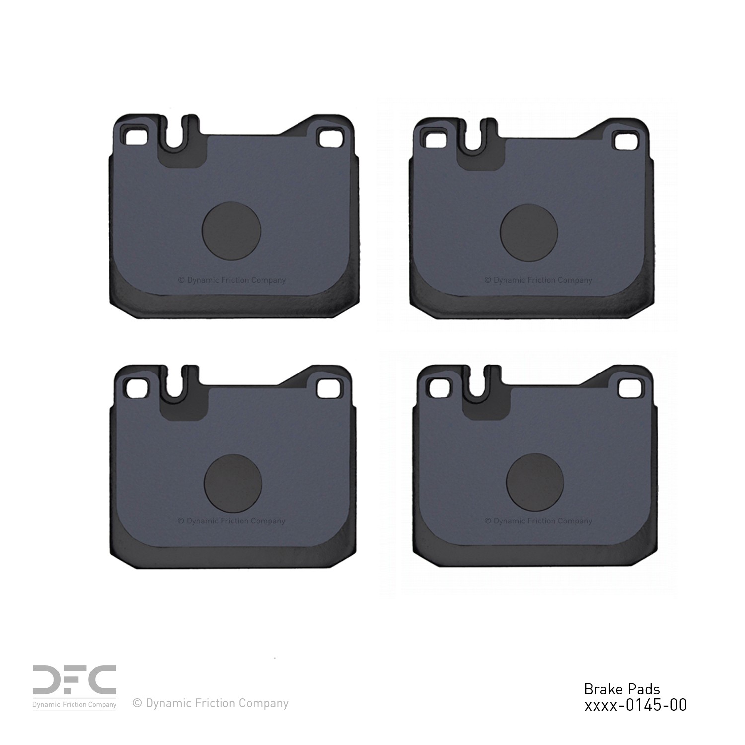 DYN 1551-0145-00 DFC 5000 Advanced Brake Pads - Low Metallic