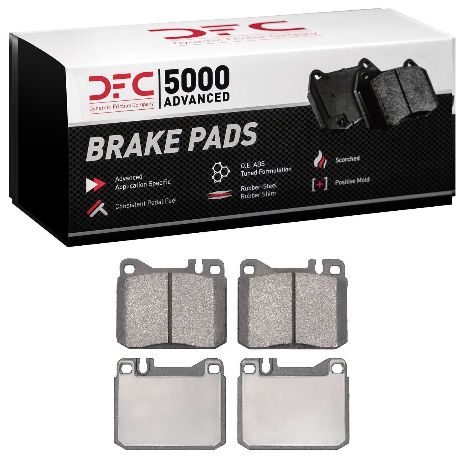 DYN 1551-0145-10 DFC 5000 Advanced Brake Pads - Low Metallic - Image 2