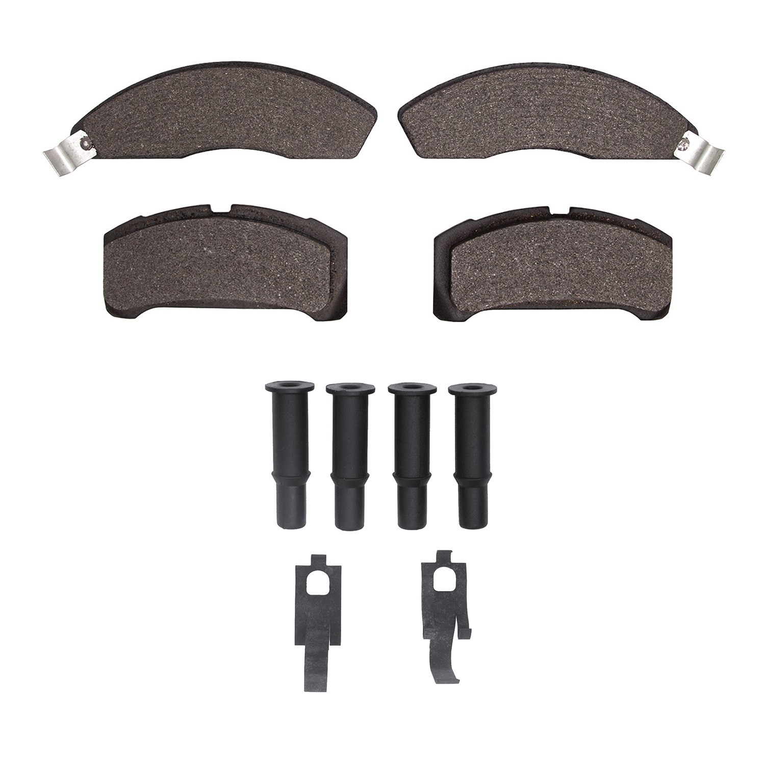 DYN 1551-0152-02 DFC 5000 Advanced Pads - Semi-Metallic and Hardware Kit