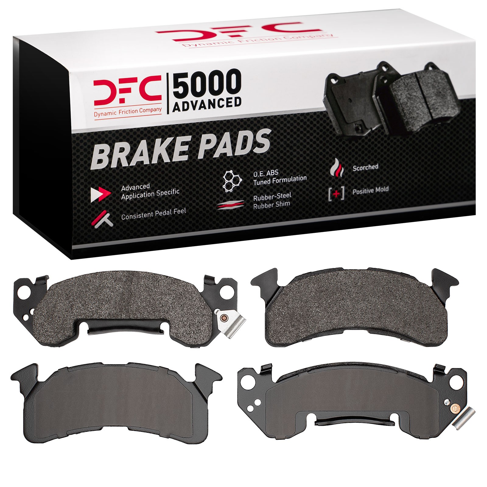 DYN-1551-0153-00 DFC 5000 Advanced Brake Pads - Semi Metallic - Image 2