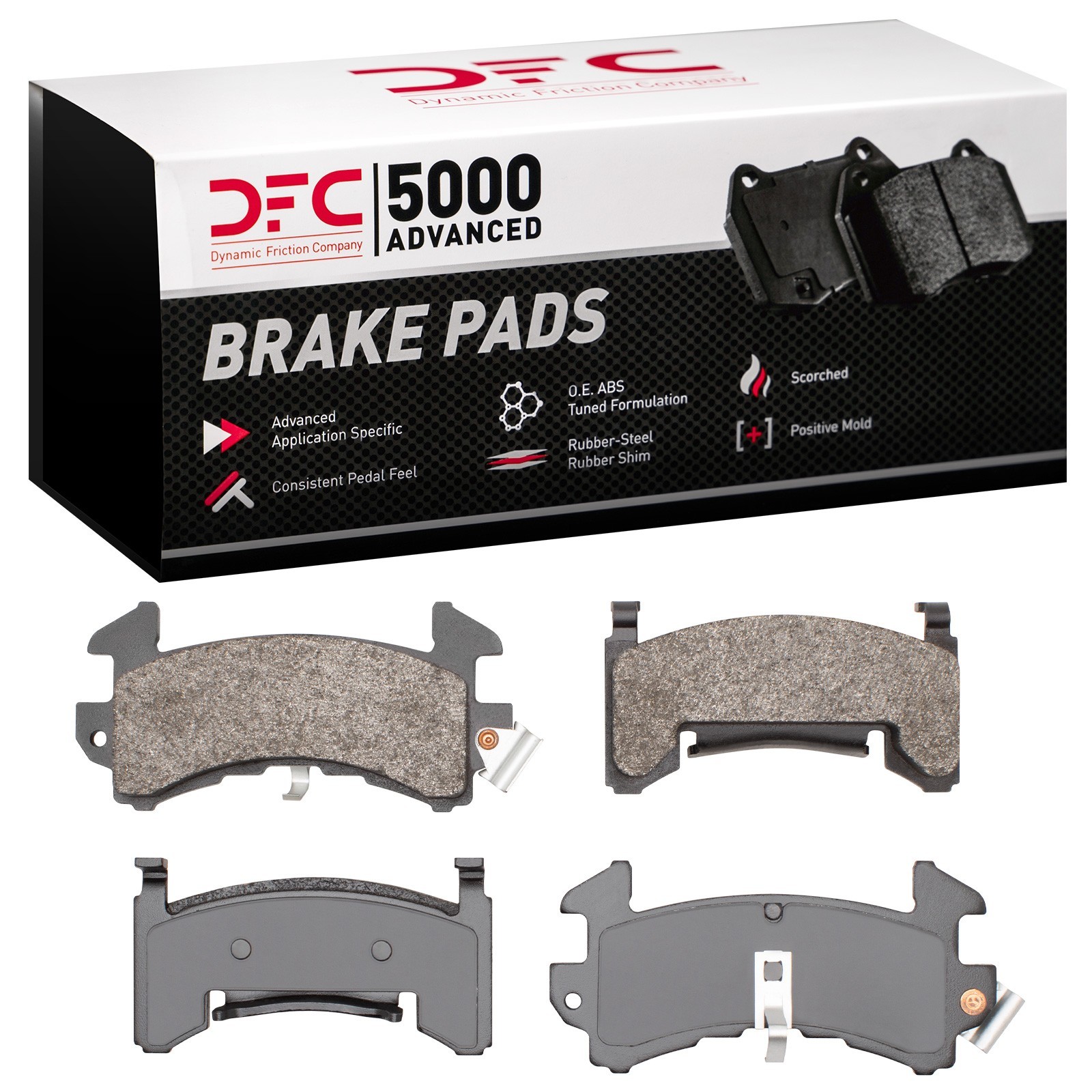 DYN-1551-0154-00 DFC 5000 Advanced Brake Pads - Semi Metallic - Image 2