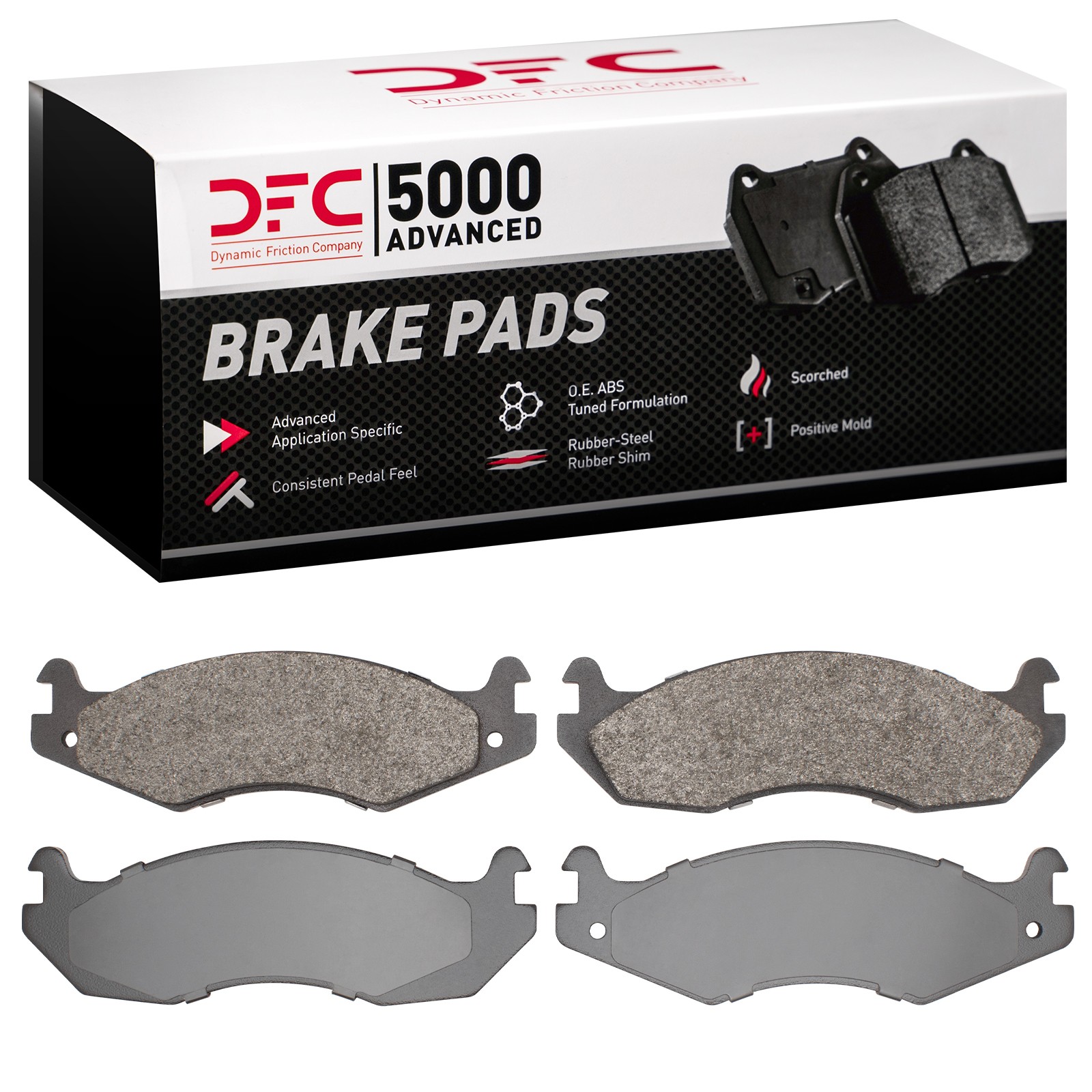 DYN-1551-0203-00 DFC 5000 Advanced Brake Pads - Semi Metallic - Image 2