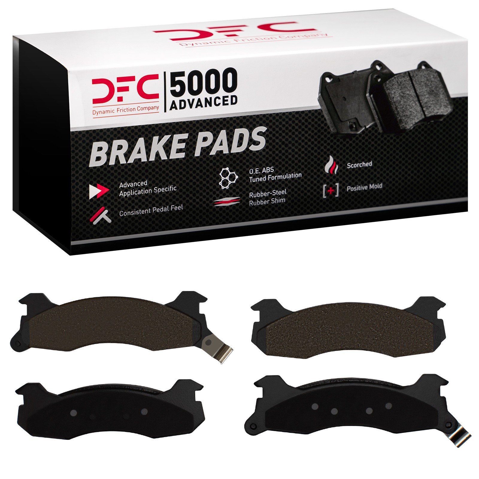 DYN 1551-0204-00 DFC 5000 Advanced Brake Pads - Semi Metallic - Image 2