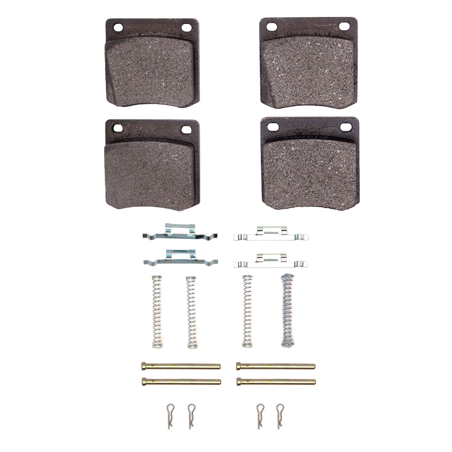 DYN 1551-0213-01 DFC 5000 Advanced Pads - Semi-Metallic and Hardware Kit