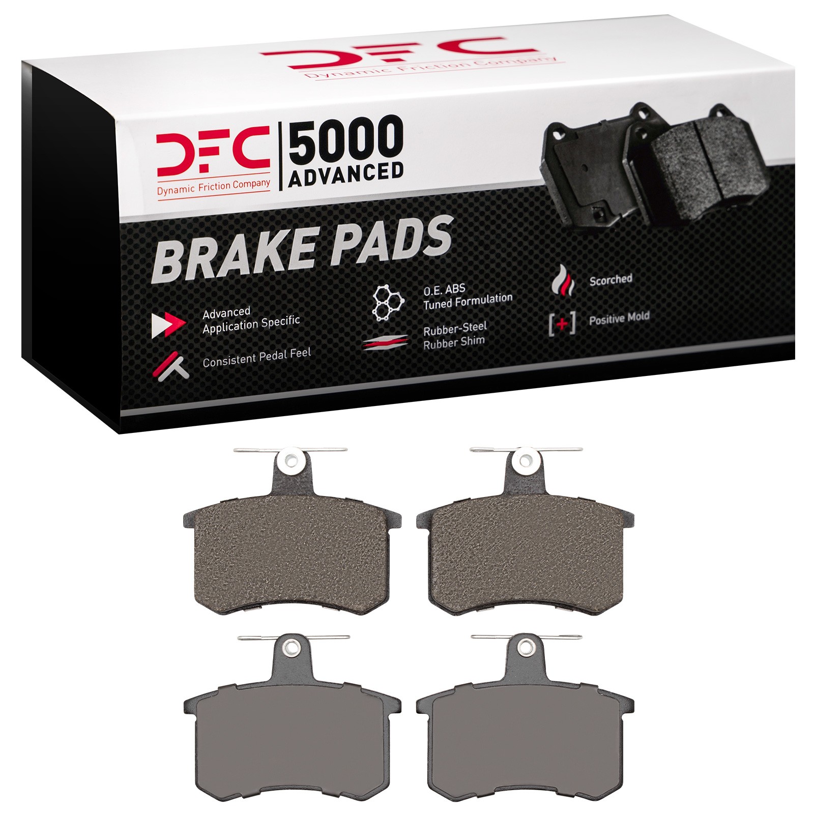 DYN 1551-0228-00 DFC 5000 Advanced Brake Pads - Low Metallic - Image 2