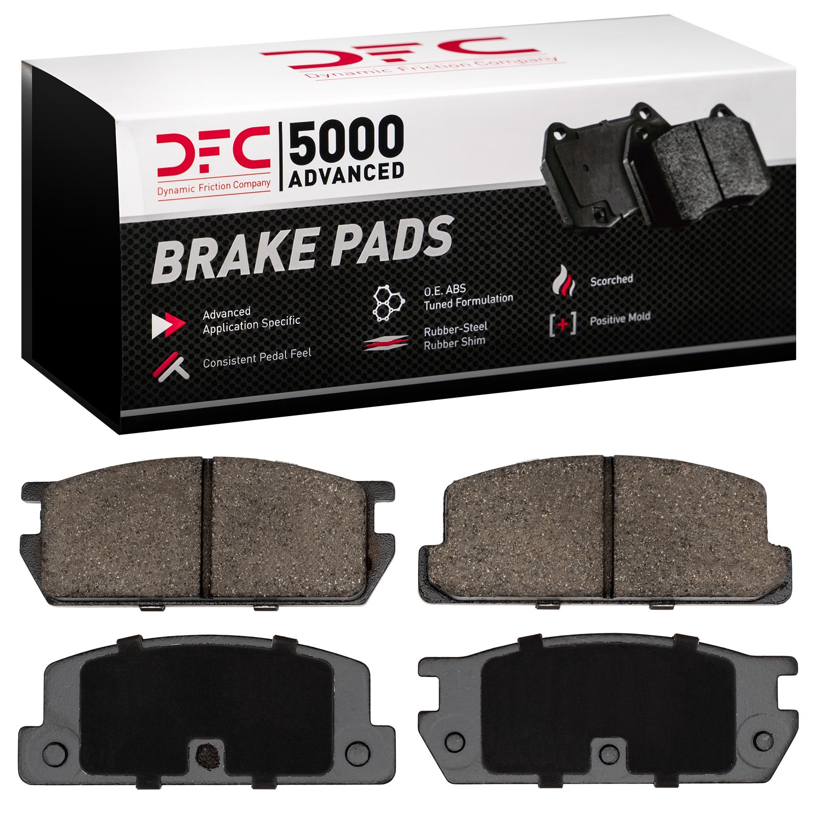DYN 1551-0235-00 DFC 5000 Advanced Brake Pads - Semi Metallic - Image 2