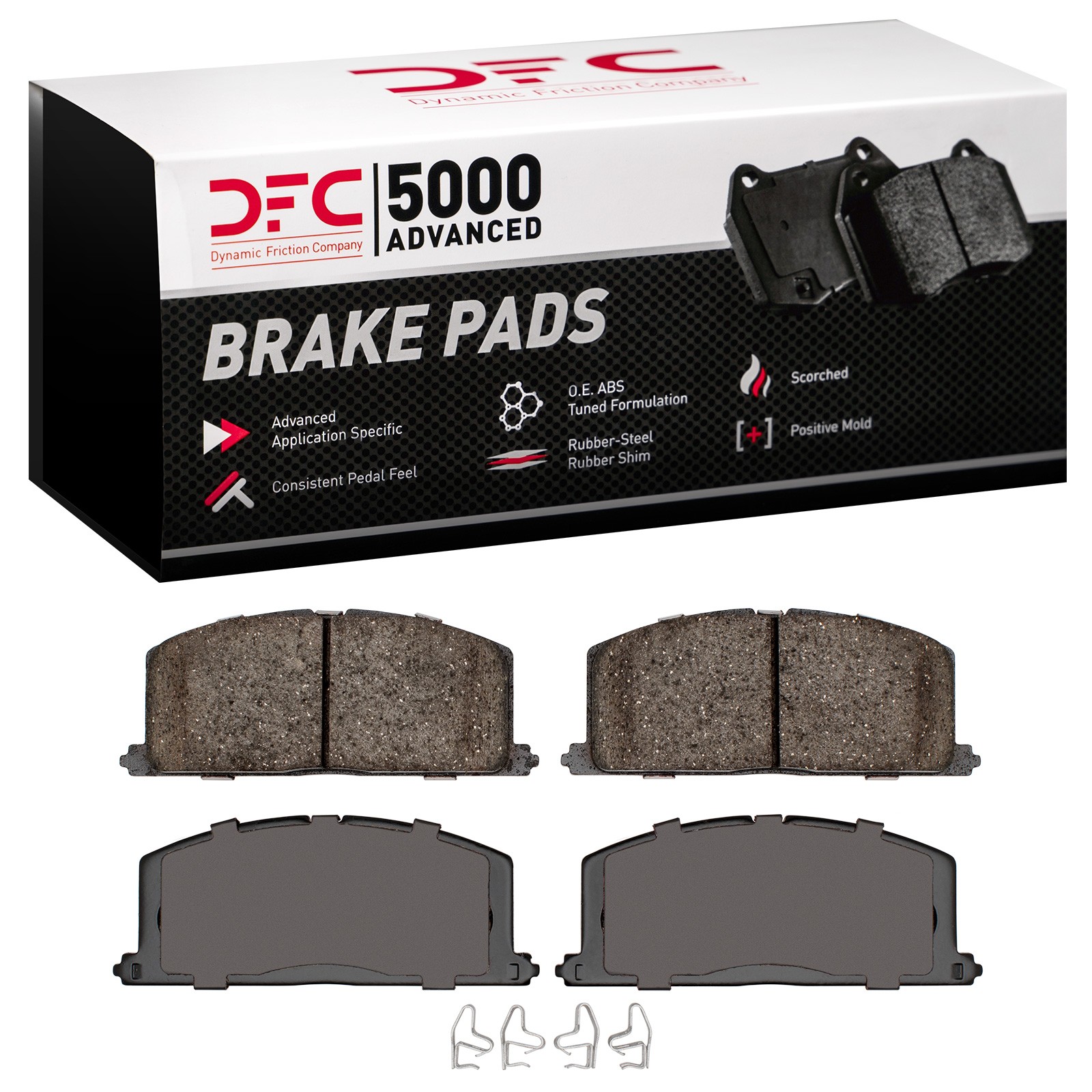 DYN 1551-0242-00 DFC 5000 Advanced Brake Pads - Ceramic - Image 2