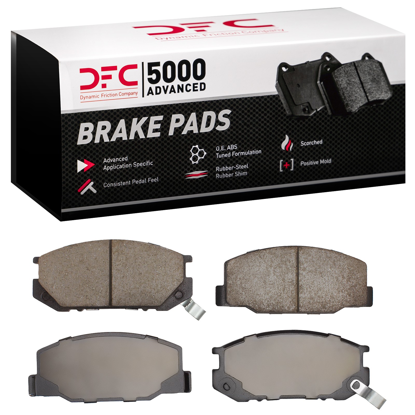 DYN 1551-0245-00 DFC 5000 Advanced Brake Pads - Ceramic - Image 2