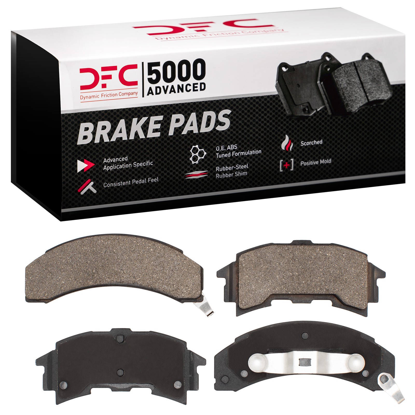 DYN-1551-0262-00 DFC 5000 Advanced Brake Pads - Semi Metallic - Image 2