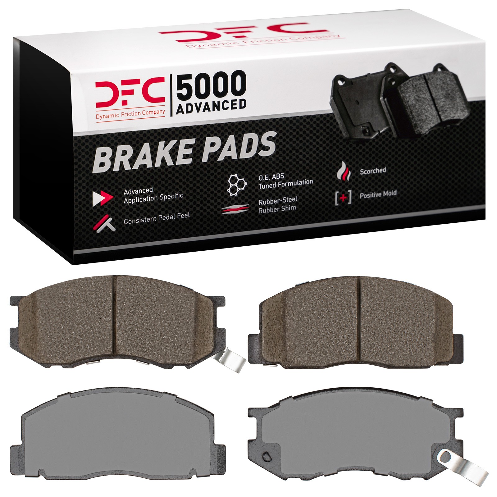 DYN 1551-0263-00 DFC 5000 Advanced Brake Pads - Ceramic - Image 3
