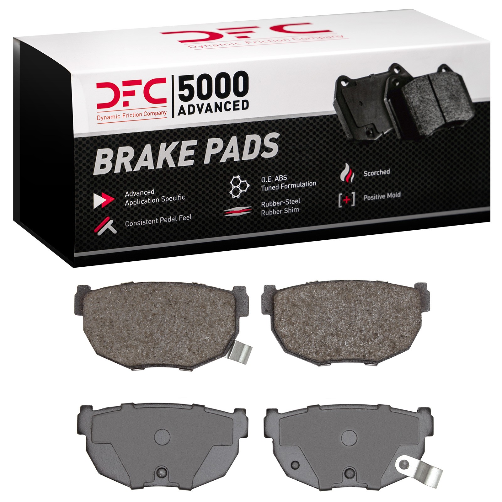 DYN 1551-0272-00 DFC 5000 Advanced Brake Pads - Ceramic - Image 2