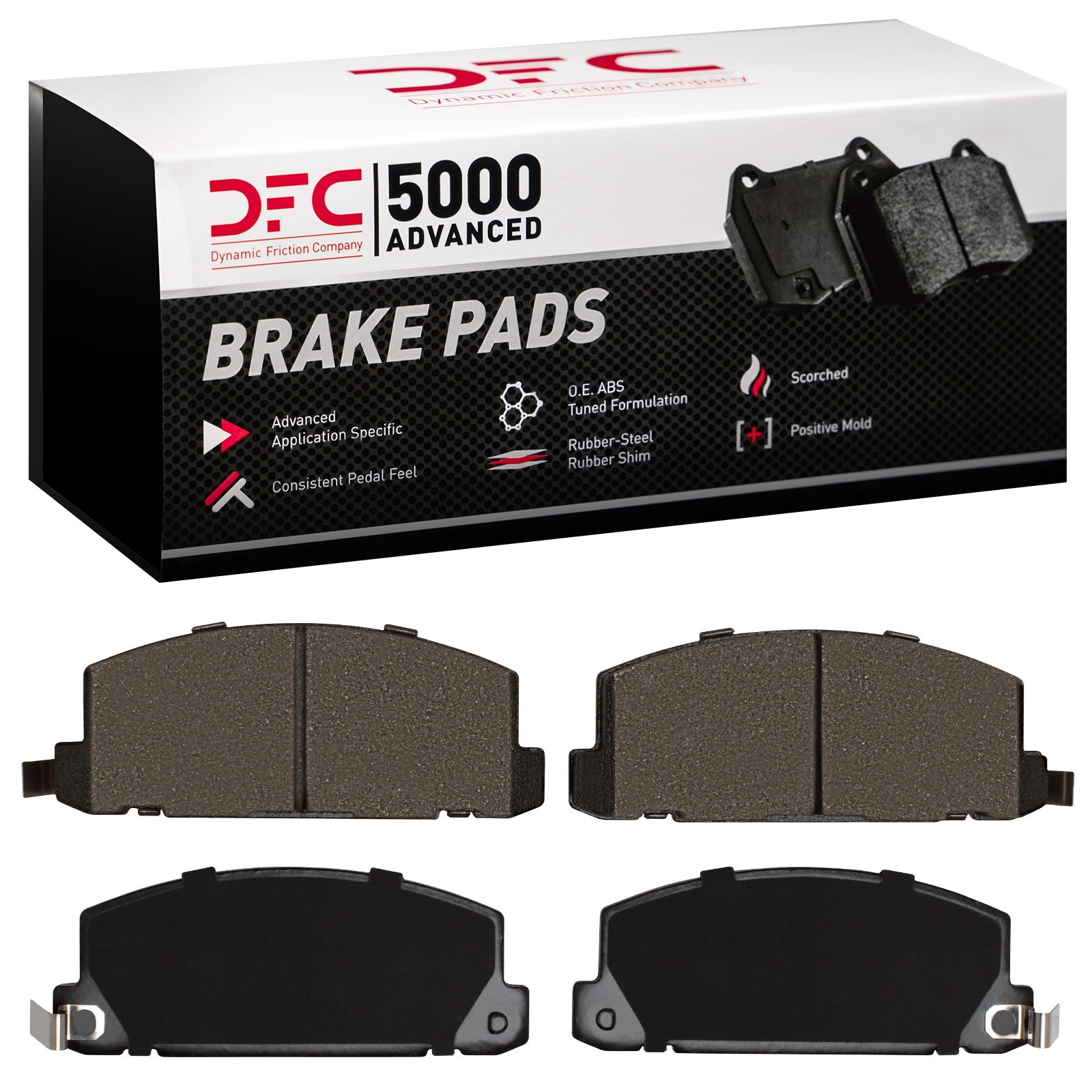 DYN 1551-0285-00 DFC 5000 Advanced Brake Pads - Semi Metallic - Image 2