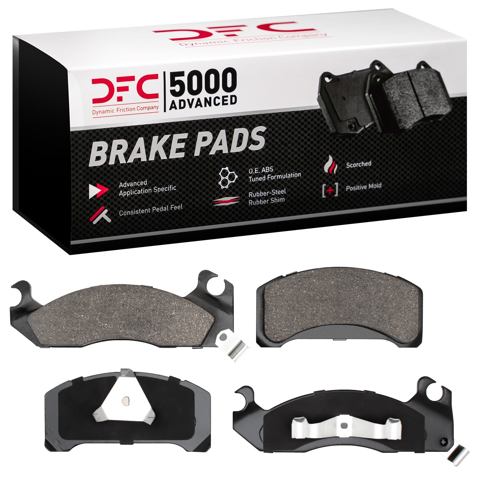 DYN 1551-0310-00 DFC 5000 Advanced Brake Pads - Semi Metallic - Image 2