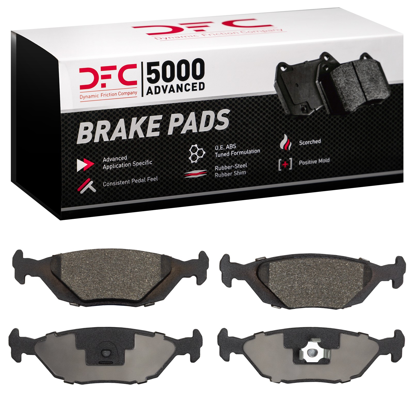 DYN 1551-0322-00 DFC 5000 Advanced Brake Pads - Low Metallic - Image 2