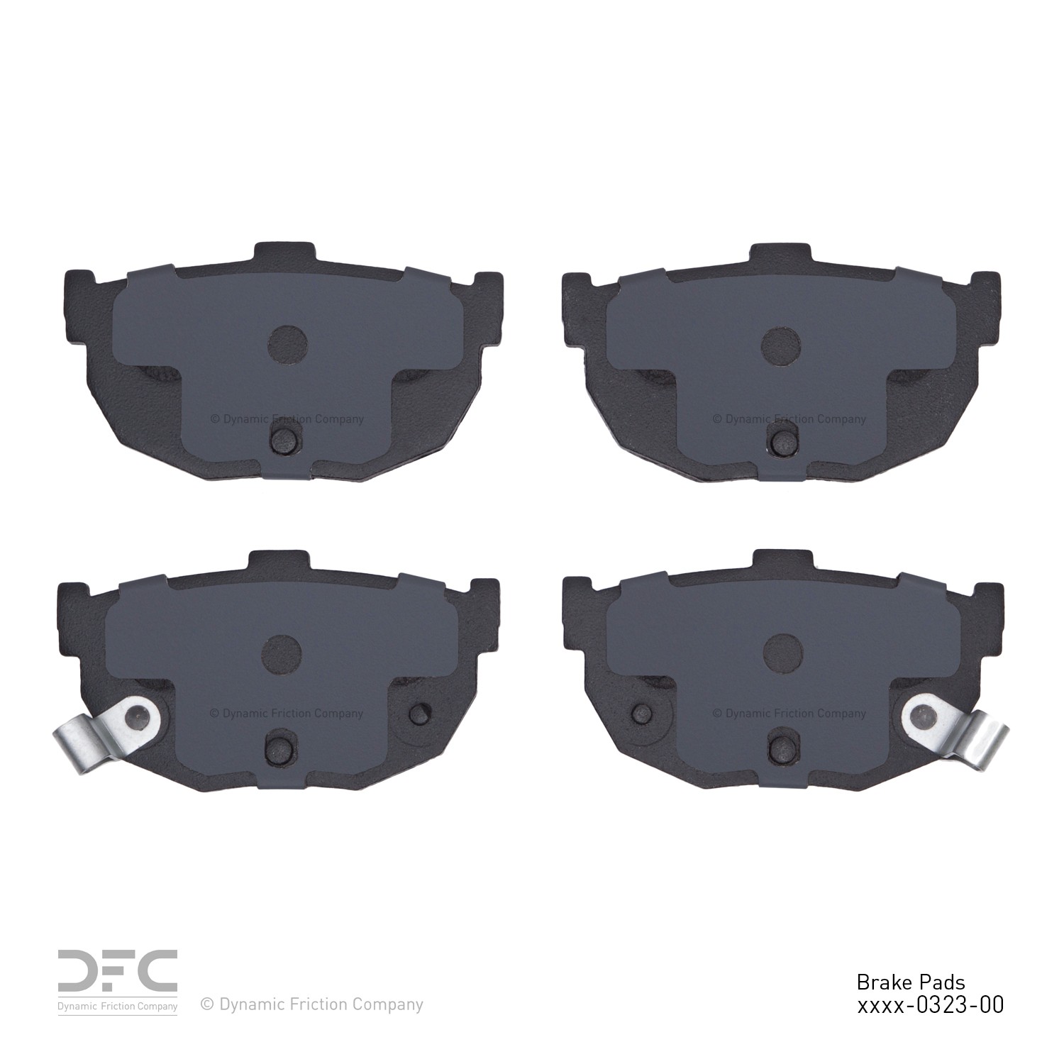 DYN-1551-0323-00 DFC 5000 Advanced Brake Pads - Ceramic