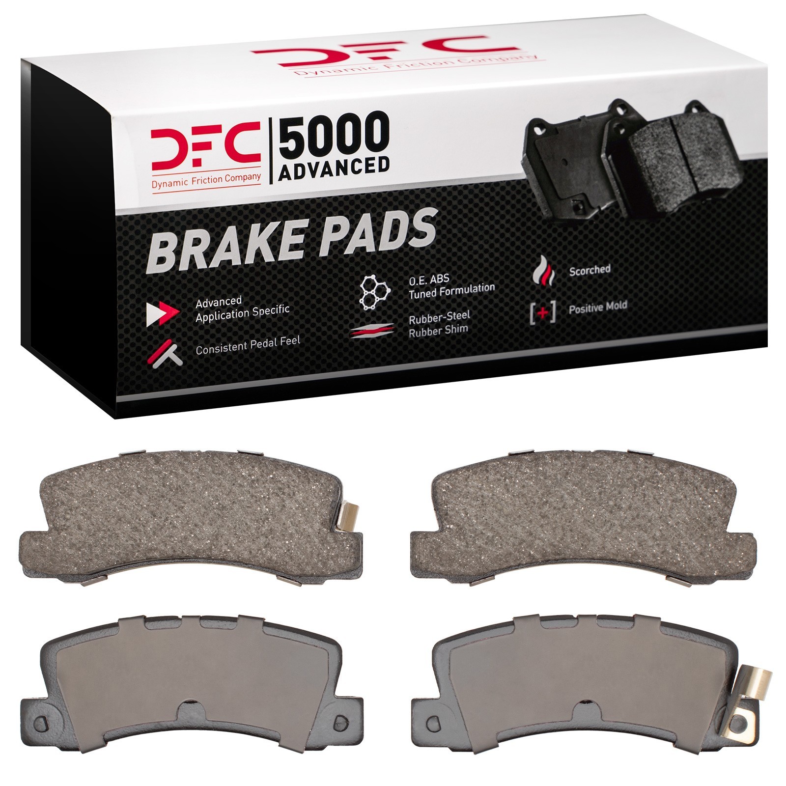 DYN-1551-0325-00 DFC 5000 Advanced Brake Pads - Ceramic - Image 2