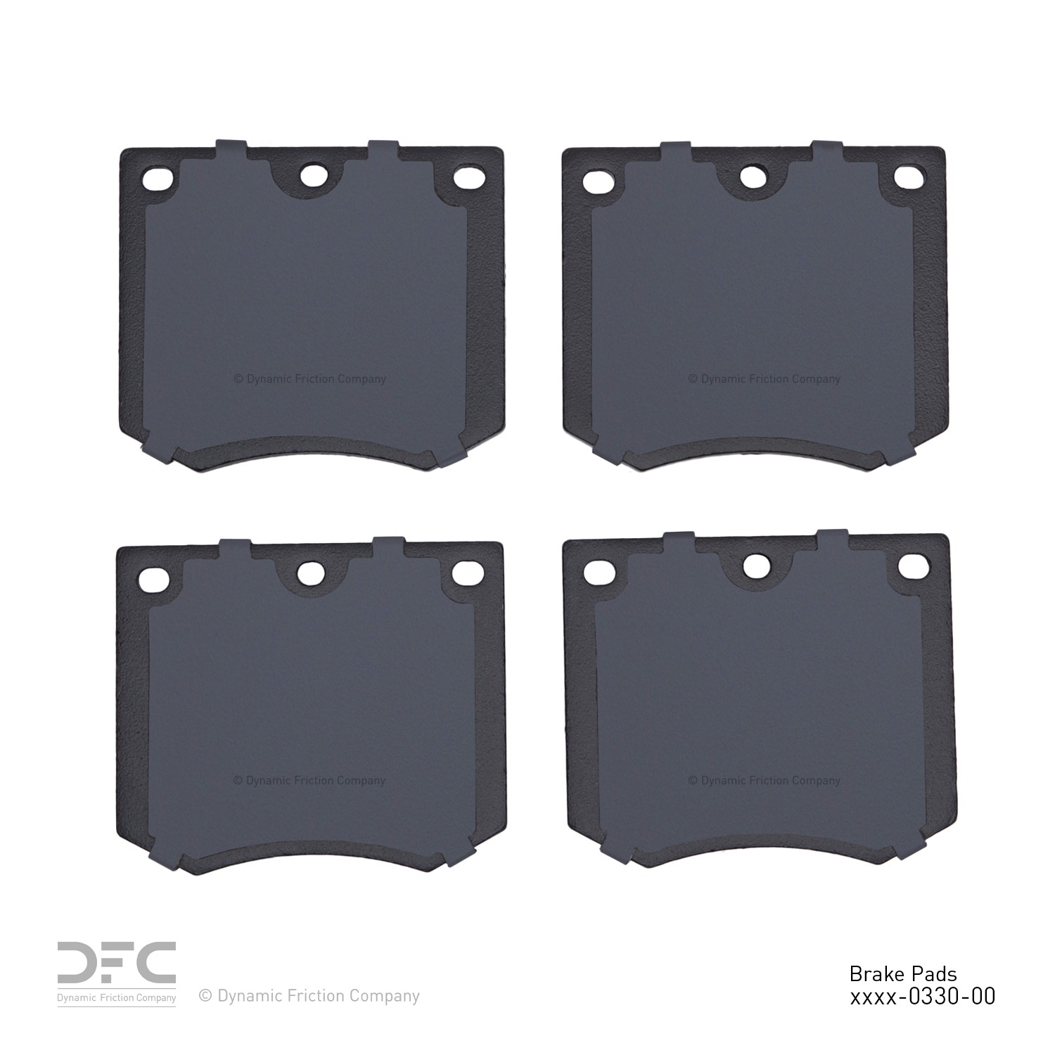 DYN-1551-0330-00 DFC 5000 Advanced Brake Pads - Ceramic