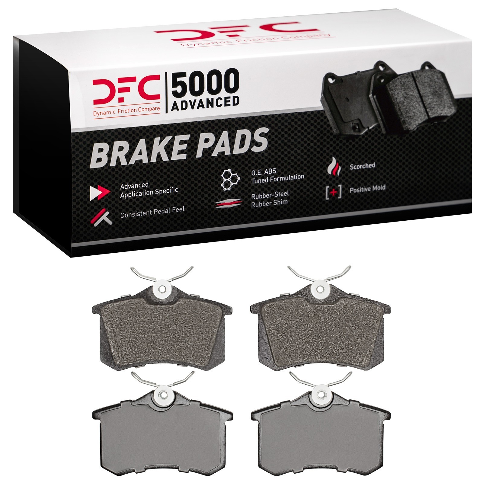 DYN-1551-0340-00 DFC 5000 Advanced Brake Pads - Ceramic - Image 2