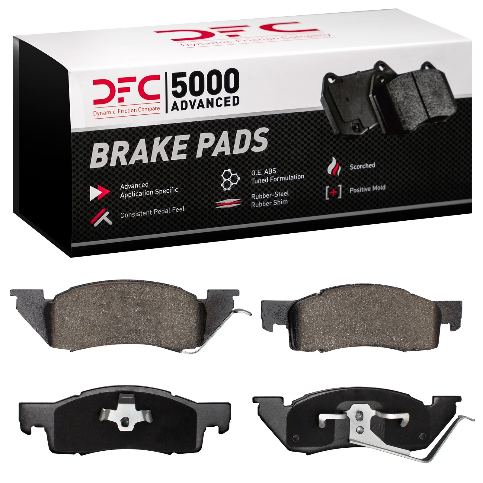 DYN 1551-0344-00 DFC 5000 Advanced Brake Pads - Semi Metallic - Image 2