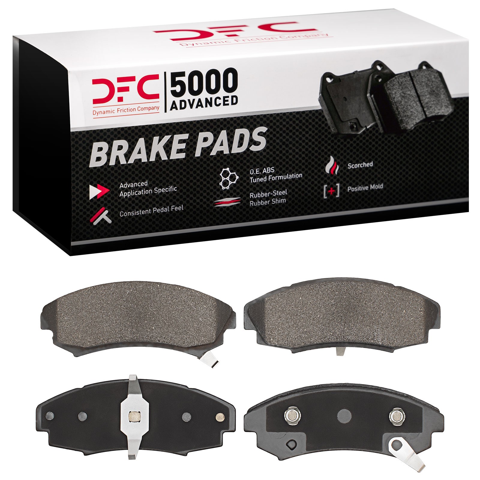 DYN 1551-0353-00 DFC 5000 Advanced Brake Pads - Semi Metallic - Image 2