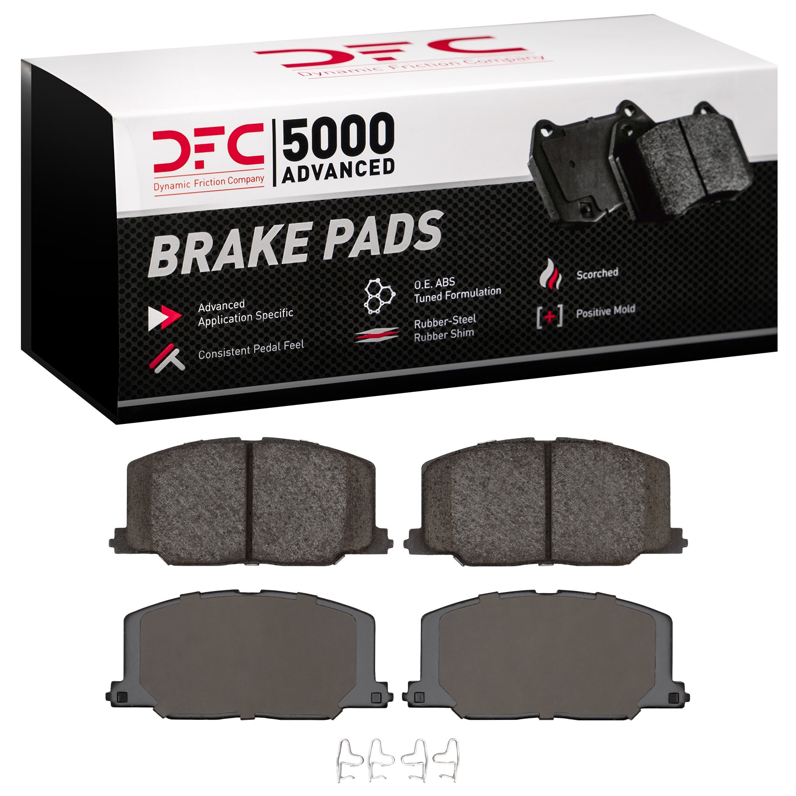 DYN 1551-0356-00 DFC 5000 Advanced Brake Pads - Ceramic - Image 2