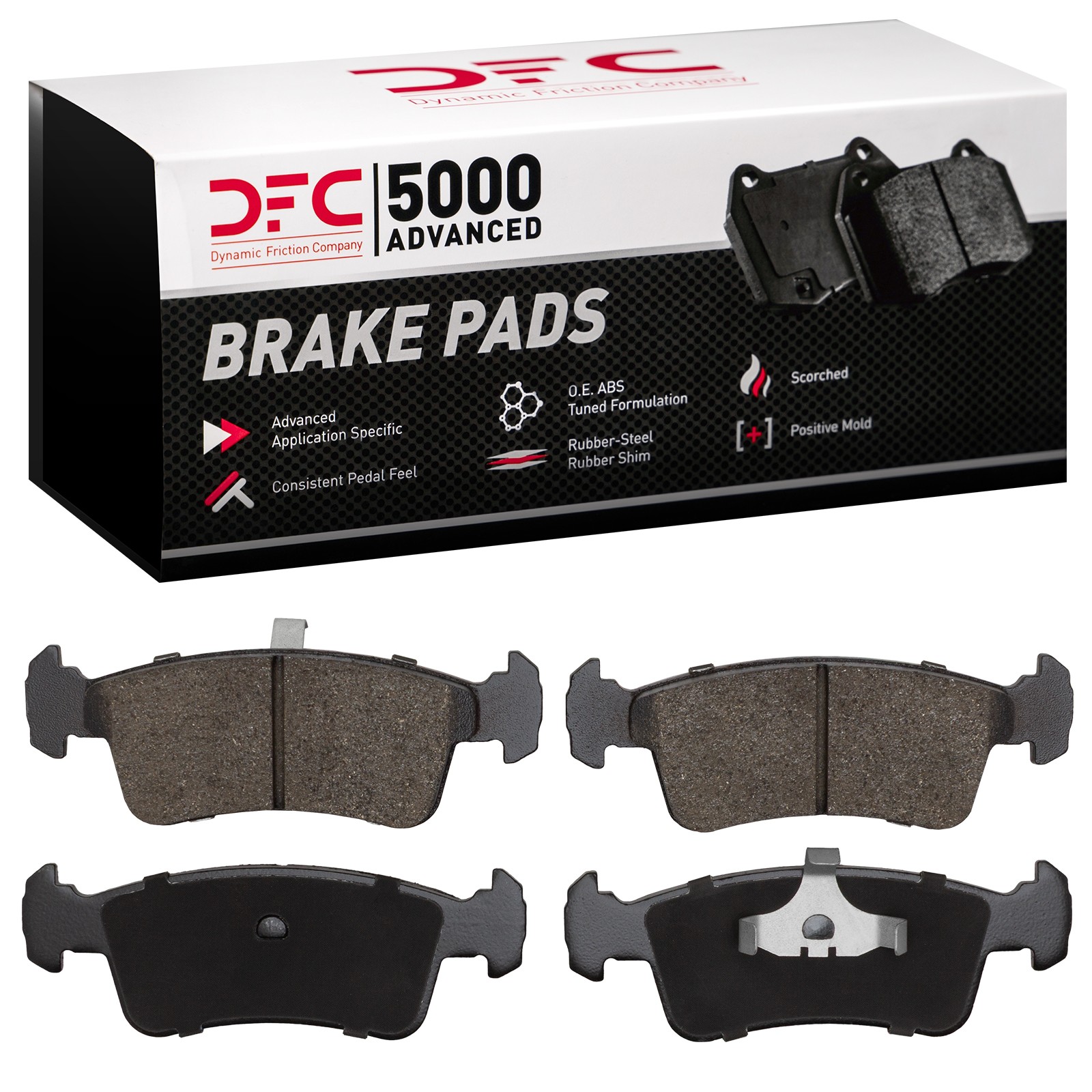 DYN 1551-0359-00 DFC 5000 Advanced Brake Pads - Semi Metallic - Image 2