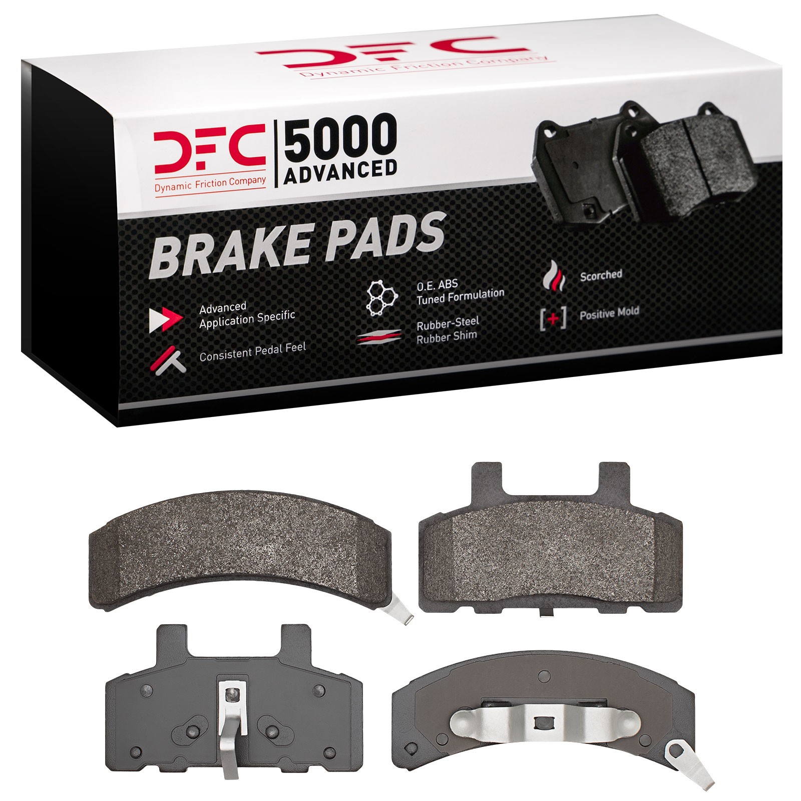 DYN-1551-0368-00 DFC 5000 Advanced Brake Pads - Semi Metallic - Image 2