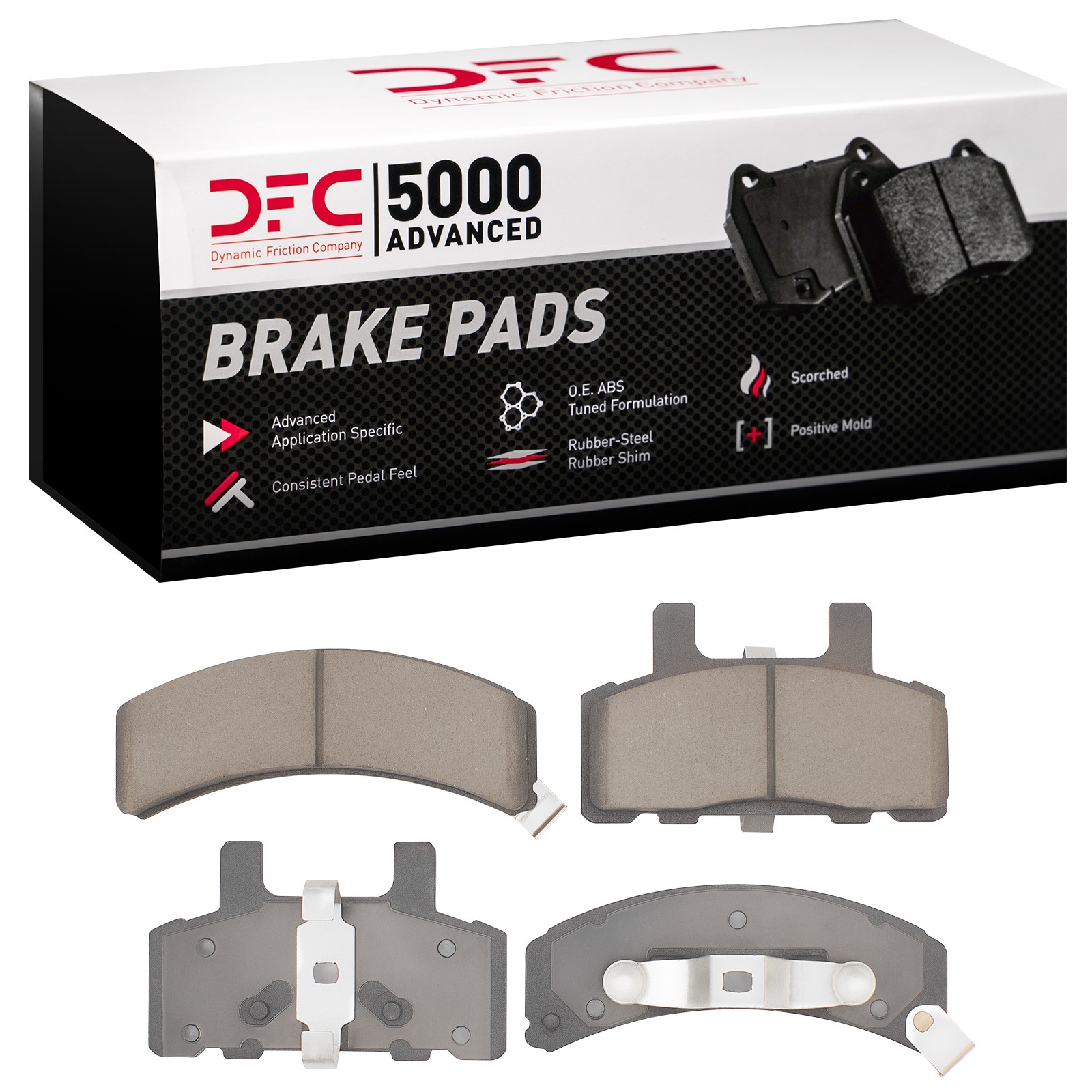 DYN-1551-0369-00 DFC 5000 Advanced Brake Pads - Ceramic - Image 2